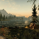 These quiet moments in Skyrim are my favorite. Finally, I am slowing down to smell (and hear) the nirnroot.